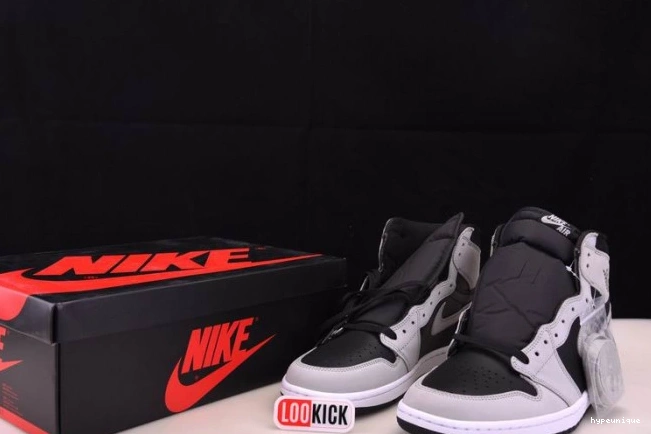 HYPE High Light 555088-035 Air 1 Jordan Smoke Retro White Black Grey 0713